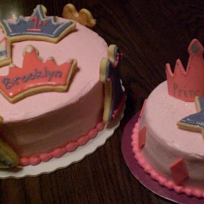 First Birthday Princess Cake