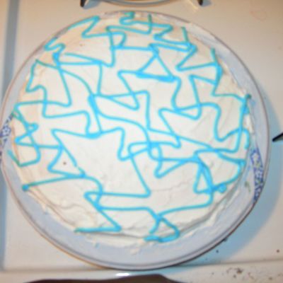 Very First "decorated" Cake