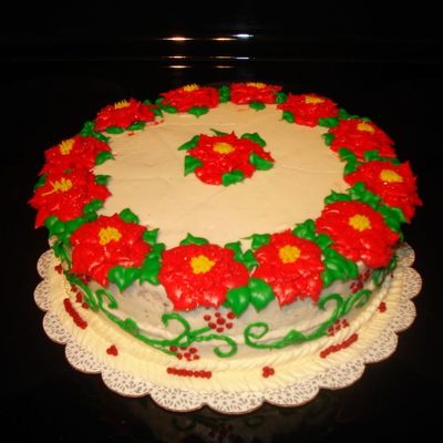 Christmas Work Party Cake