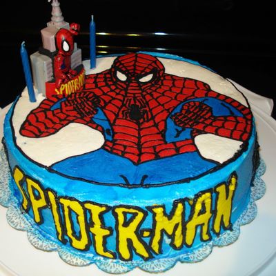 Spiderman Cake