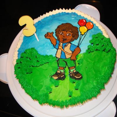 Diego Birthday Cake