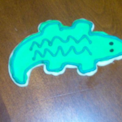 Alligator Cookie