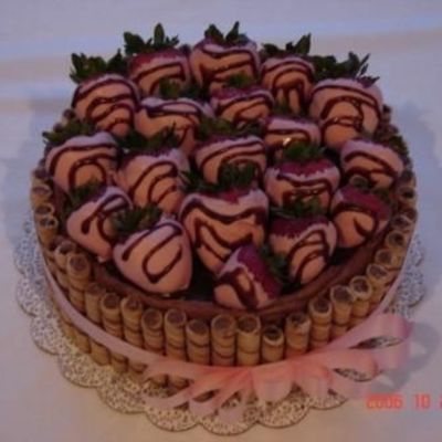 Baby Girl Shower Cake