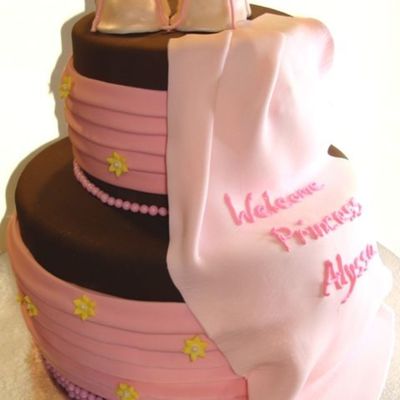 Pretty Pink Pleats Baby Shower