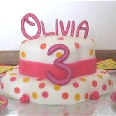 Olivia's 3Rd Birthday Cake