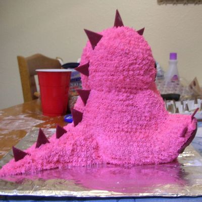 3D Dinosaur - Back/tail