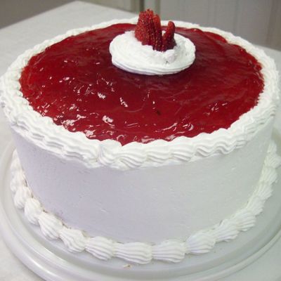Just A Quick Strawberry Cake