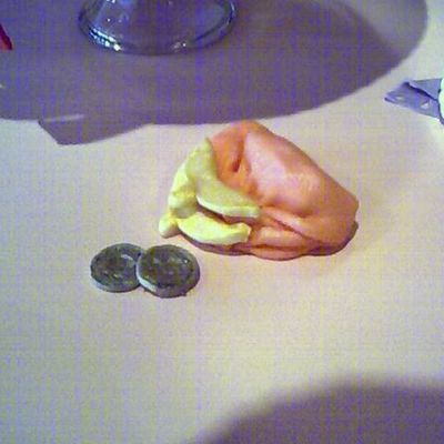 Change Purse With "50" Cents