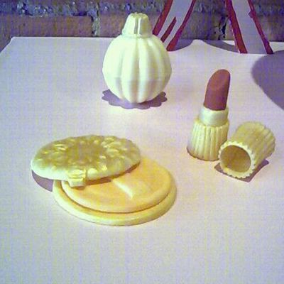 Lipstick And Compact