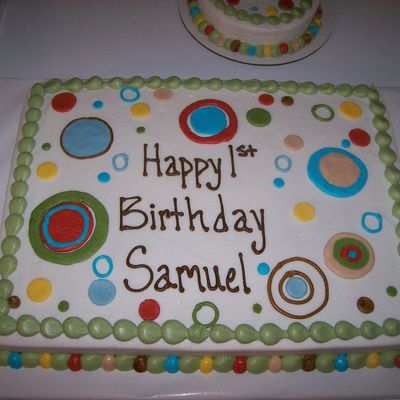 Boy's First Birthday