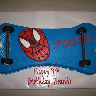 Spiderman Skateboard