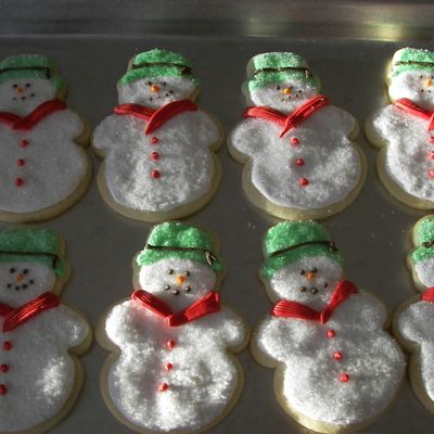 Snowman Cookies