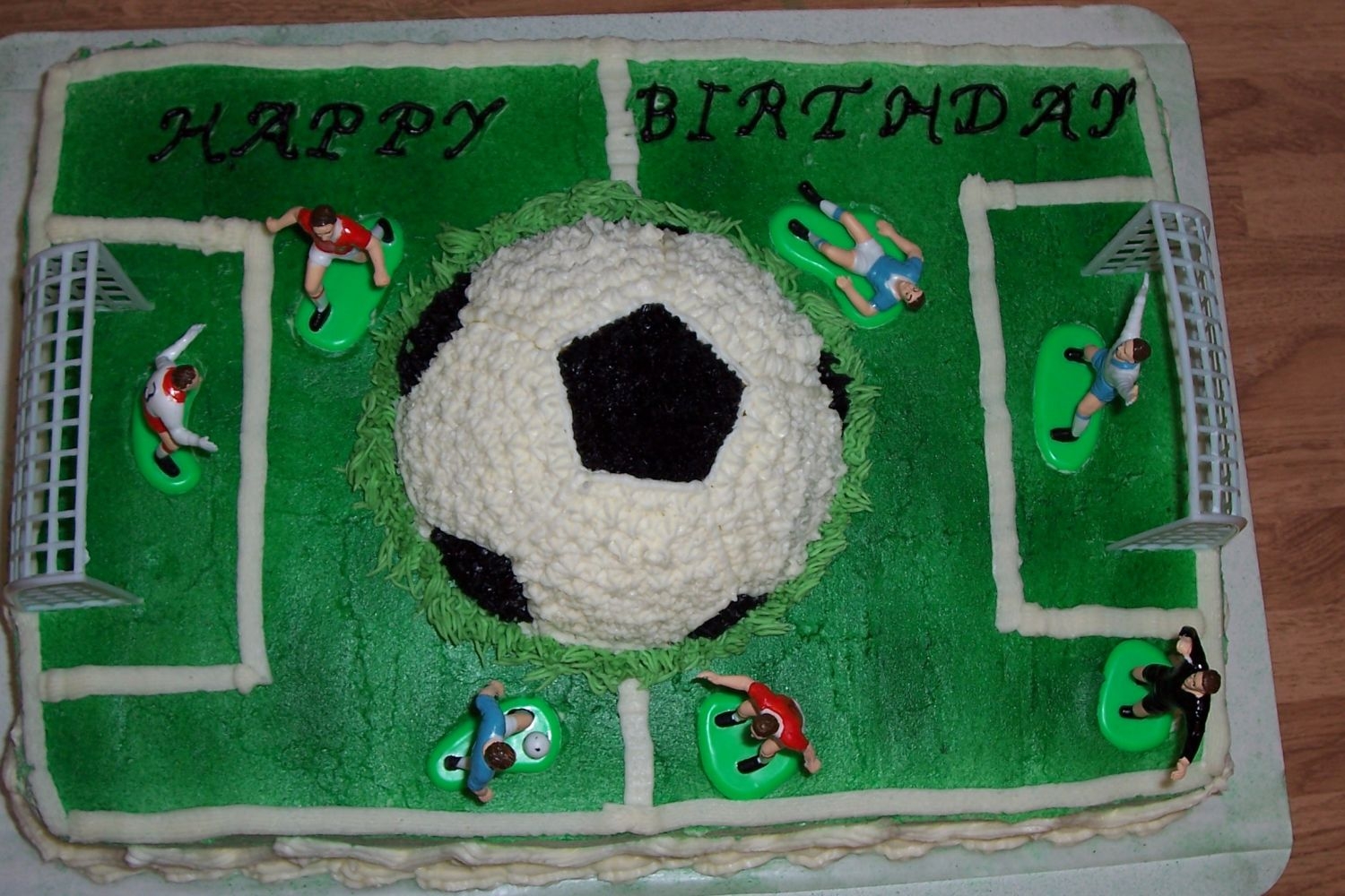 Soccer Birthday Cake