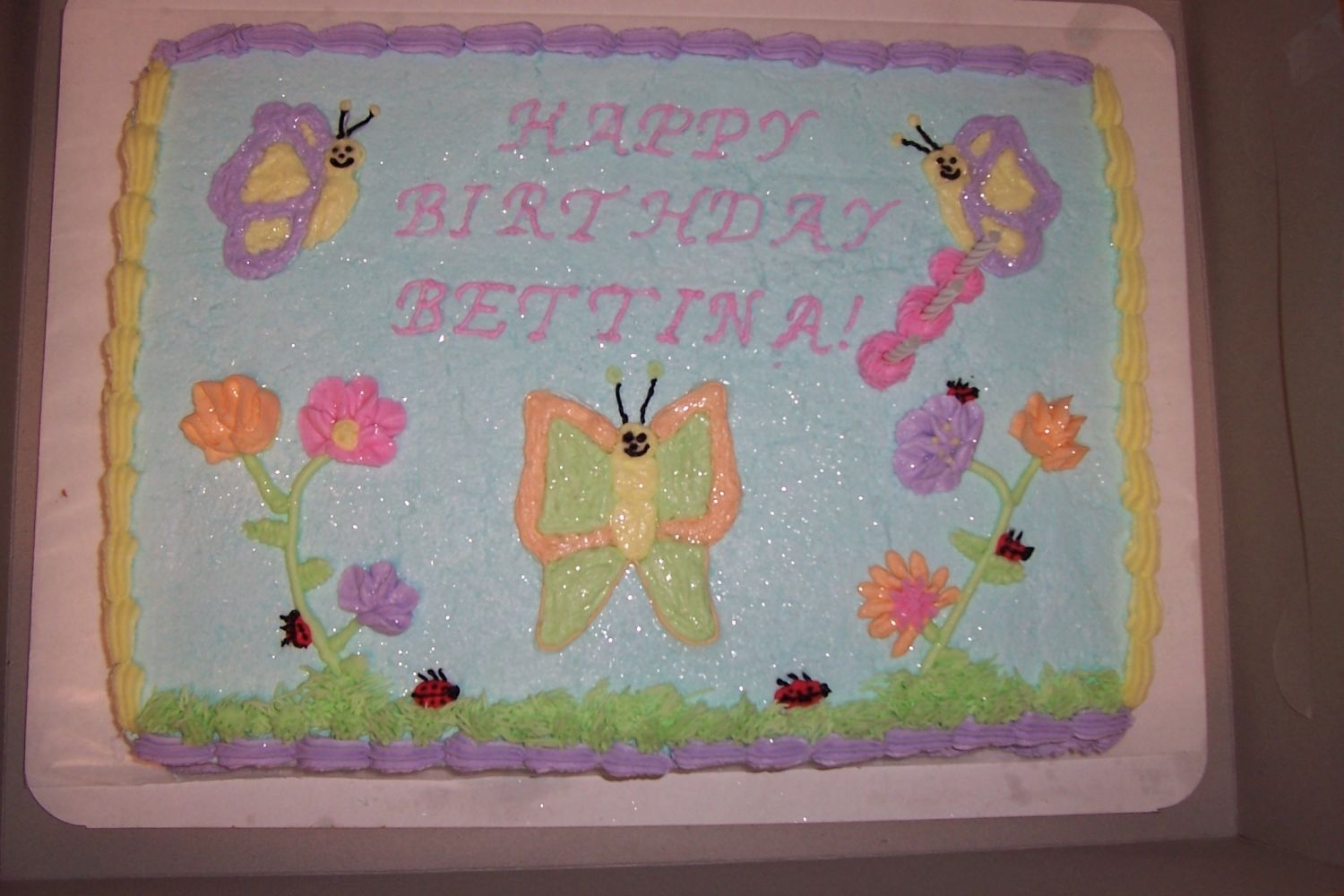 Butterfly Cake
