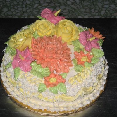 My 1St Decoration Cake