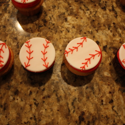 Baseball Cupcakes