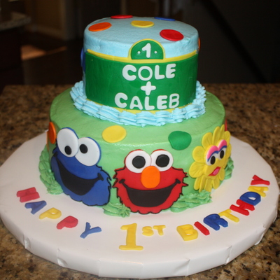 Sesame Street Cake