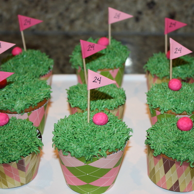 Golf Cupcakes