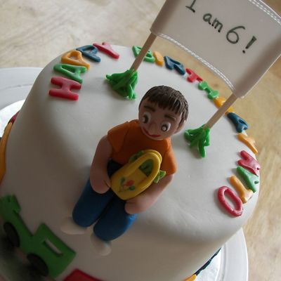 Boy's Birthday Cake