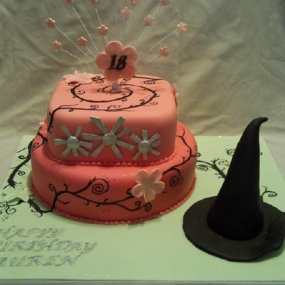 Wicked Themed Cake
