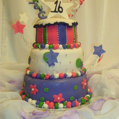 Sweet Sixteen Cake