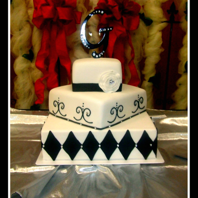 Black And White Wedding