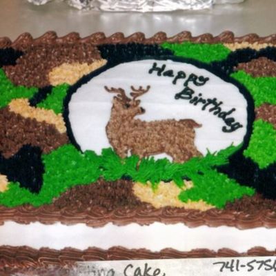 Hunting Cake