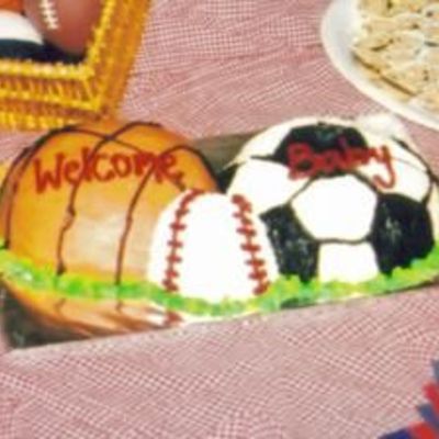 Sports Baby Cake