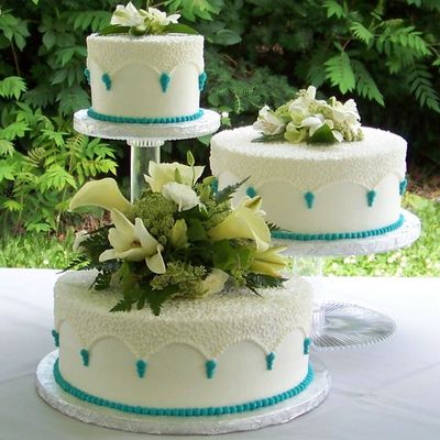 Teal Wedding