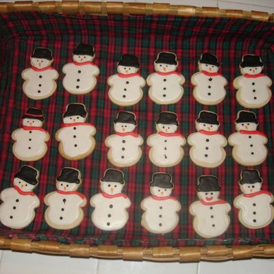 Basket Of Snowmen