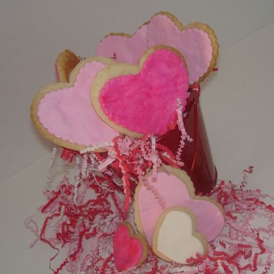 Valentine's Day Cookie Bouquet