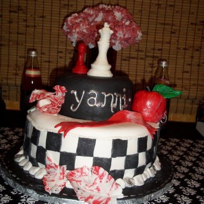 Twilight-Themed Birthday Cake