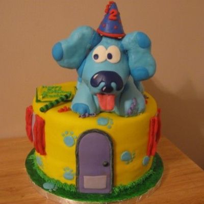 Blues Clues Cake