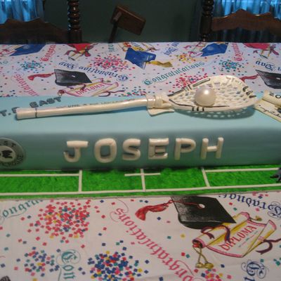 Lacrosse Graduation Cake