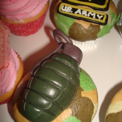 Army Cupcakes!