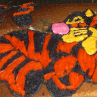 Tigger Cake- Trial Run