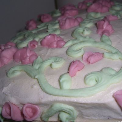 Moist Moccha Cake With Moccha Cream Frosting And Filled With Choco Moccha Pudding