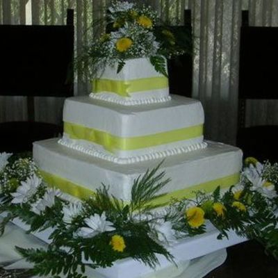 A Wedding Cake I Did For My Friend.