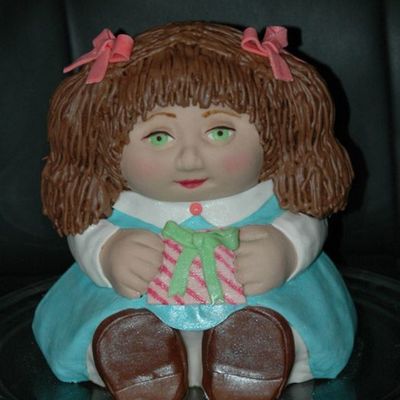 Cabbage Patch Doll Covered With Mmf