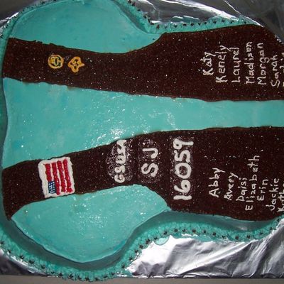 Girl Scouts Bridging To Brownies Cake