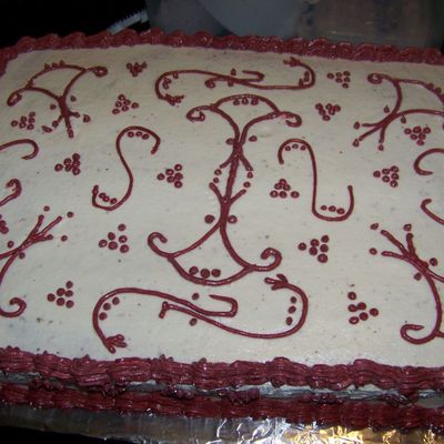 Maroon Cake