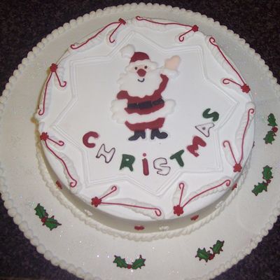 Royal Iced Christmas Cake