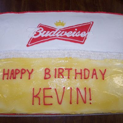 Budweiser Cake