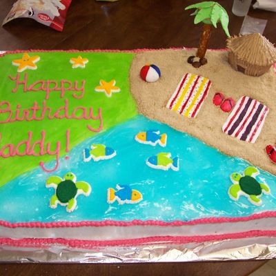 Madison's Luau Cake