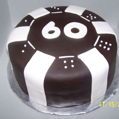 60Th Bday Poker Chip