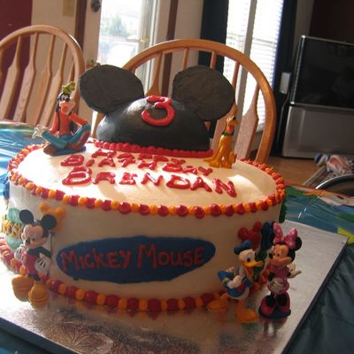 Mickey Mouse Clubhouse Cake