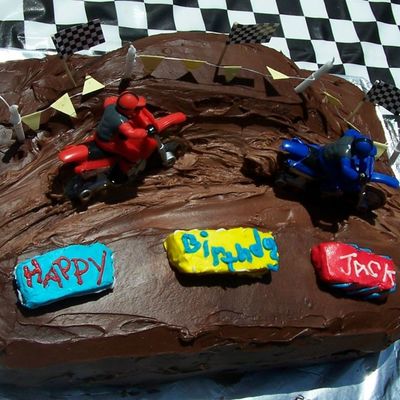 Supercross Cake