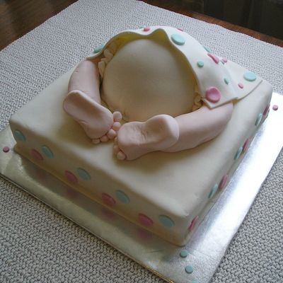 Baby Bum Cake