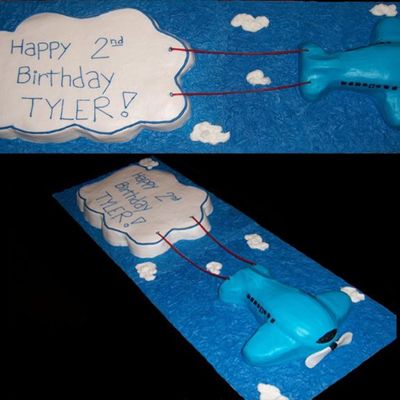 Airplane Cake