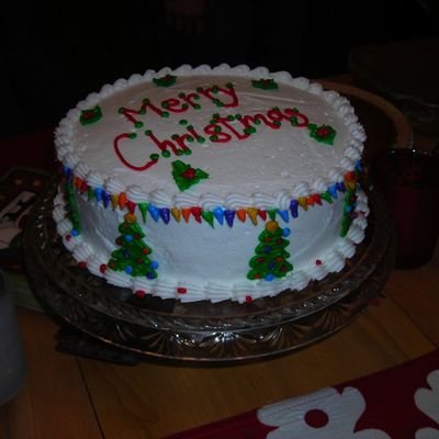 Merry Christmas Cake
